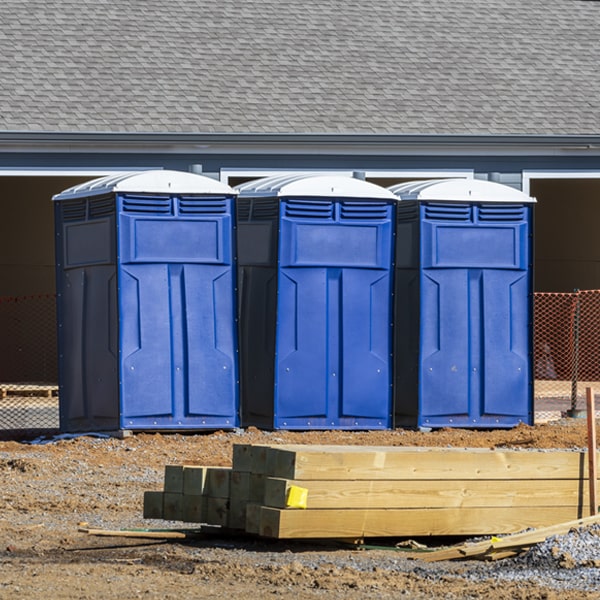 how do you ensure the porta potties are secure and safe from vandalism during an event in Hartland